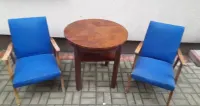 Fotele plus stolik kawowy Prl — ujęcie 4