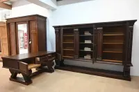 gabinet duży dębowy okazały s060901 — ujęcie 5