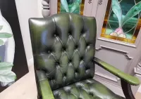 Gabinetowy fotel do biurka Chesterfield  908/2026 — ujęcie 5