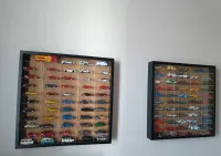 Gablotka kolekcjonerska na modele hot wheels siku matchbox resoraki 2 szt. 52x52cm — ujęcie 2
