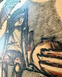 Genilson SOARES MoMA New York – Cerâmica 1968 Unikatowy Obraz Lokata Kapitału Mega Sztuka — ujęcie 5