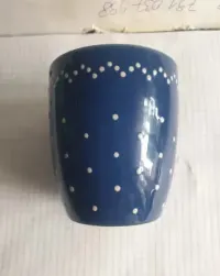 German Pottery Echt Bürgeler Ceramics Mug Slipware handmade. — ujęcie 4