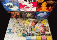 GIGA Zestaw Kart Pokemon 200 Szt + 2x Kod + 2x zagraniczna + Karta EX lub losowy Trener — ujęcie 4