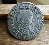 Grosz Albrecht Prusy 1546 rok — ujęcie 4