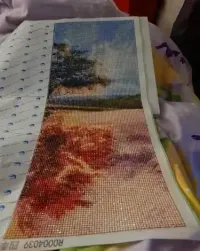 Haft Diamentowy Diamond Painting - drzewo 4 pory roku — ujęcie 2