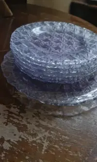 Huta Szkła Gospodarczego Ząbkowice Talerze prl/szkło prl/porcelana prl — ujęcie 5