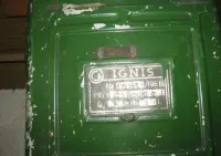 Ignis stary licznik gazowy 1960 — ujęcie 3