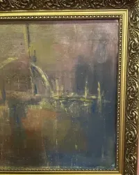 Impresjonistyczny widok Wenecji – akryl 60x50 cm w ozdobnej ramie — ujęcie 5