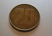 jakiś żeton 20 p — ujęcie 2