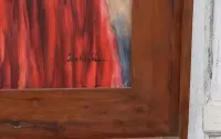 JAN WOLSKI - akt kobiety - duży stary obraz — ujęcie 3