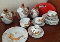 Japoński serwis Dragonware Gejsza — ujęcie 4