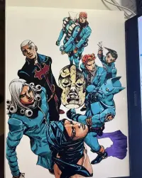 jojos bizzare adventure plakat z anime mangi jojo — ujęcie 2