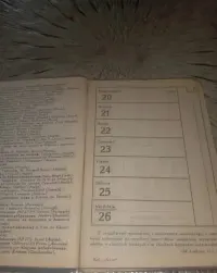 Kalendarz ISKIER 1939r — ujęcie 4