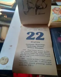 Kalendarz zdzierak 5 sztuk. — ujęcie 2