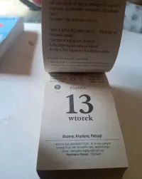 Kalendarz zdzierak 5 sztuk. — ujęcie 5