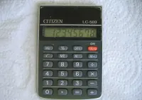 Kalkulator Citizen LC-503 - lata 90-te — ujęcie 5