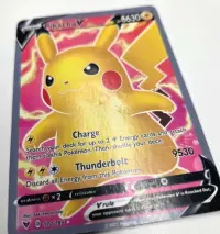 Karta Pokemon Pikachu V 170/185 Vivid Voltage — ujęcie 3