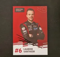 Karta Porsche Penske z autografem Laurens Vanthoor WEC 6H Imola 2024 — ujęcie 5