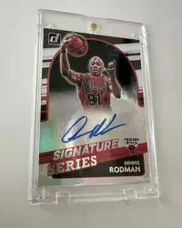 Karta z autografem Dennis Rodman Donruss Panini Signature Series 2021-22 — ujęcie 3