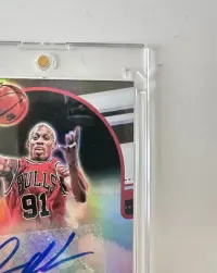 Karta z autografem Dennis Rodman Donruss Panini Signature Series 2021-22 — ujęcie 5