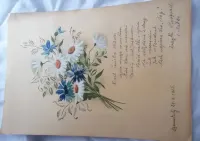 Kartki pamiątki ślubne 9szt 1955 — ujęcie 4