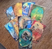 Karty do wróżb Zodiak laminowane — ujęcie 3