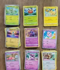 Karty Pokemon mix 100 wzorów plus karta specjalna. Oryginalne — ujęcie 2