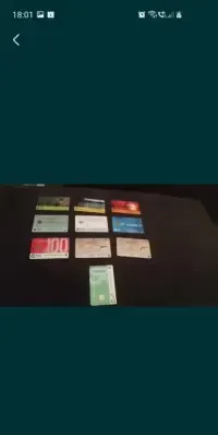 Karty telefoniczne chipowe różne — ujęcie 2