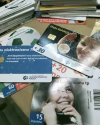 Karty telefoniczne TP czip mix — ujęcie 5