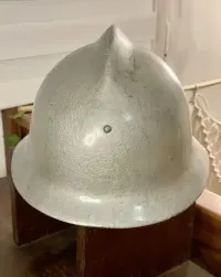 Kask strażacki straż pożarna ogniowa PRL zabytek vintage — ujęcie 2