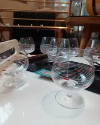 Kieliszki do Brandy likieru Vintage lata 70 — ujęcie 2