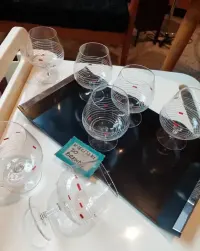 Kieliszki do Brandy likieru Vintage lata 70 — ujęcie 3
