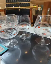 Kieliszki do Brandy likieru Vintage lata 70 — ujęcie 4