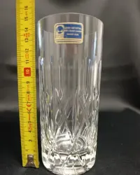 Kieliszki Lausitzer Glas szkło kryształowe grawerowane — ujęcie 3