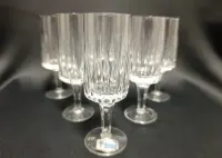Kieliszki Lausitzer Glas szkło kryształowe wintage — ujęcie 2