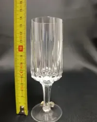 Kieliszki Lausitzer Glas szkło kryształowe wintage — ujęcie 3