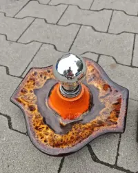 Kinkiety plafony ceramiczne Fat Lava West Germany  1szt. — ujęcie 5