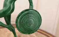 Kobieta z Trąbką Jerychońską - Figura z Brązu — ujęcie 3