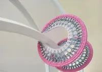 Kolczyki Boho handmade na szydełku koła — ujęcie 3