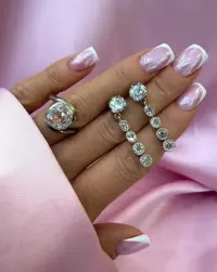 Kolczyki z diamentami naturalnymi 5.60 CT IGI — ujęcie 2
