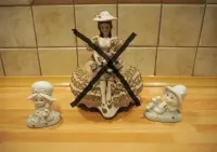 Kolekcja figurek porcelanowych. Vintage. — ujęcie 3