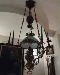 Kolekcjonerska lampa naftowa — ujęcie 2