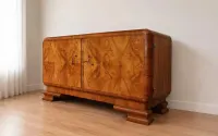 Komoda Art Deco antyk szafka pod TV RTV — ujęcie 2