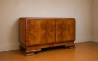 Komoda Art Deco antyk szafka pod TV RTV — ujęcie 3