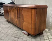 Komoda/Szafka RTV Orzech 183 Art Deco Antyk Po Renowacji — ujęcie 5