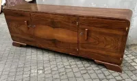 Komoda/Szafka RTV Orzech 196 Art-Deco Piękny Antyk Po Renowacji — ujęcie 4