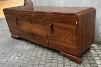 Komoda/Szafka RTV Orzech 196 Art-Deco Piękny Antyk Po Renowacji — ujęcie 5