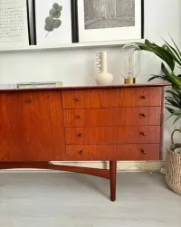 Komoda Tekowa 'Dalescraft' Vintage Mid-Century - Wielka Brytania 1960 — ujęcie 2