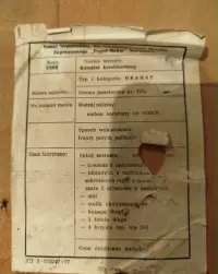 Komplet 4 krzeseł Jitona Prachatice Czechosłowacja 1977 rok — ujęcie 4