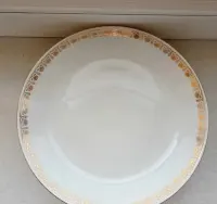 komplet talerzy porcelanowych pozłacanych VINTAGE - 6 szt — ujęcie 2